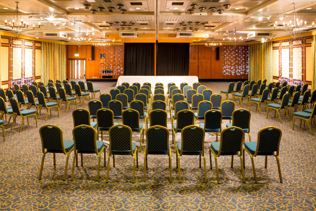 The City Suite at Mercure Norwich Hotel, set up for a meeting