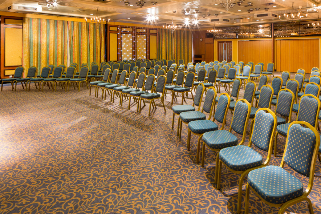 The City Suite at Mercure Norwich Hotel, set up for a meeting