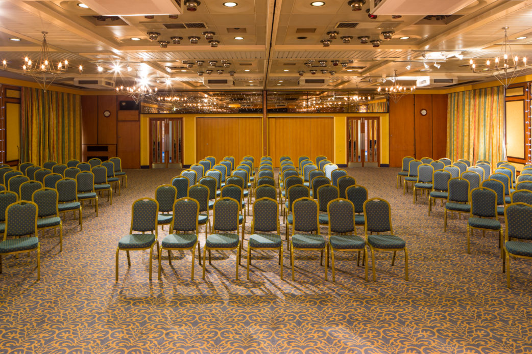 The City Suite at Mercure Norwich Hotel, set up for a meeting